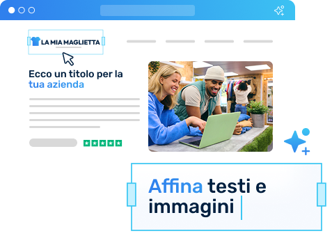 Affina testi e immagini