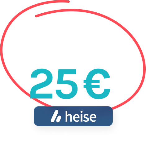 Heise webhosting promo