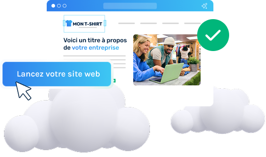 Constructeur de site web IA 14 Lancez site web