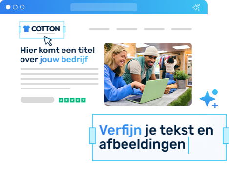 Verfijn je tekst en afbeeldingen
