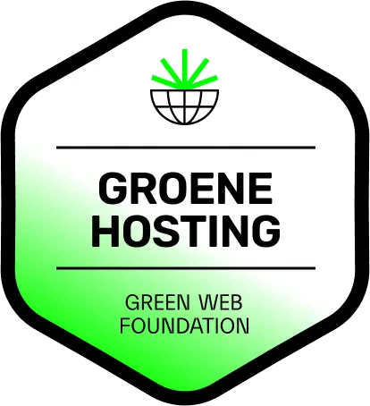 Webhosting 7 groene hosting